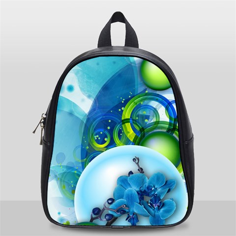 Design Art (design 25) School Bag (Small) from ArtsNow.com Front