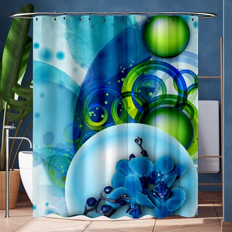 Design Art (design 25) Shower Curtain 60  x 72  (Medium) from ArtsNow.com 60 x72  Curtain