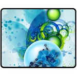 Design Art (design 25) Double Sided Fleece Blanket (Medium)