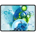 Design Art (design 25) Double Sided Fleece Blanket (Large)