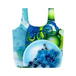 Design Art (design 25) Full Print Recycle Bag (M)