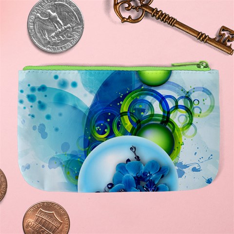 Design Art (design 25) Large Coin Purse from ArtsNow.com Back