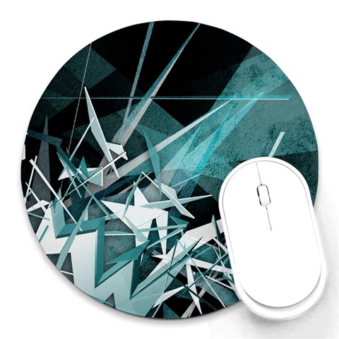 Design Art (design 23) Round Mousepad from ArtsNow.com Front