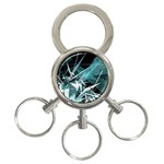 Design Art (design 23) 3-Ring Key Chain