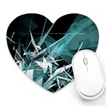 Design Art (design 23) Heart Mousepad