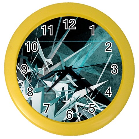 Design Art (design 23) Color Wall Clock from ArtsNow.com Front