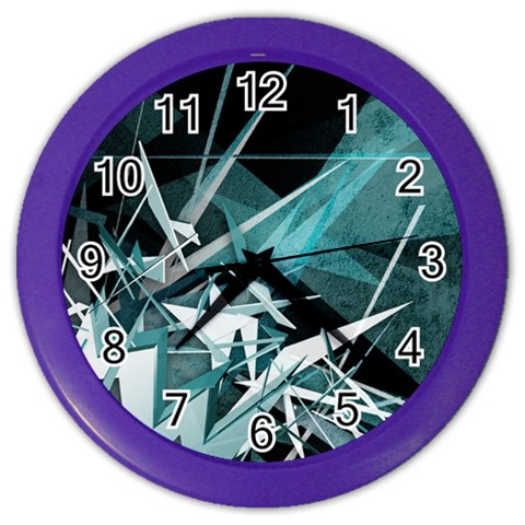 Design Art (design 23) Color Wall Clock from ArtsNow.com Front