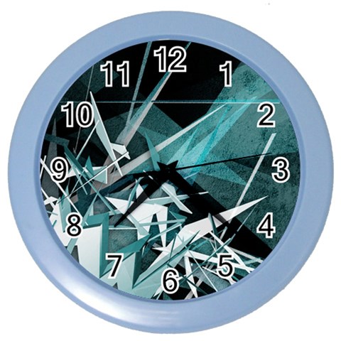 Design Art (design 23) Color Wall Clock from ArtsNow.com Front