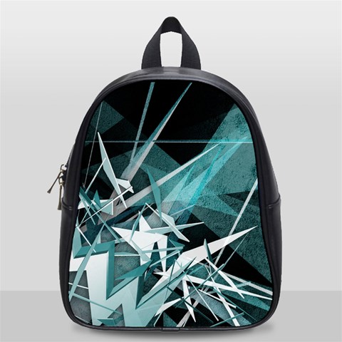 Design Art (design 23) School Bag (Small) from ArtsNow.com Front