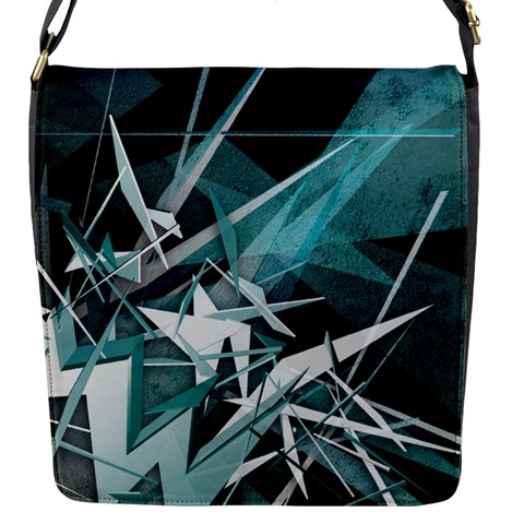 Design Art (design 23) Flap Closure Messenger Bag (S) from ArtsNow.com Front