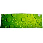 Green Water Drops Body Pillow Case (Dakimakura)