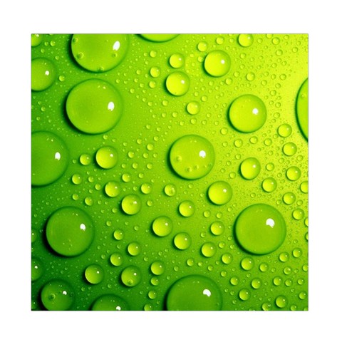 Green Water Drops Duvet Cover (Full/ Double Size) from ArtsNow.com Front