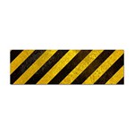 Black And Yellow Caution Sticker (Bumper)