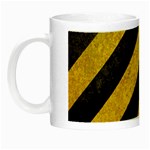 Black And Yellow Caution Night Luminous Mug