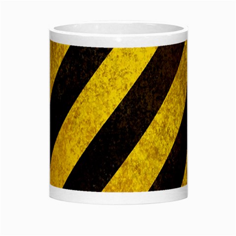 Black And Yellow Caution Morph Mug from ArtsNow.com Center