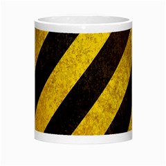 Black And Yellow Caution Morph Mug from ArtsNow.com Center