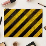 Black And Yellow Caution Cosmetic Bag (XL)