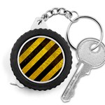 Black And Yellow Caution Measuring Tape