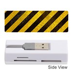 Black And Yellow Caution Memory Card Reader (Stick)