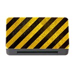 Black And Yellow Caution Memory Card Reader with CF