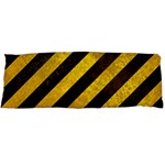 Black And Yellow Caution Body Pillow Case (Dakimakura)