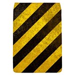 Black And Yellow Caution Removable Flap Cover (S)