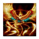 Fire Eagle Art Tile Coaster