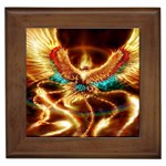 Fire Eagle Art Framed Tile