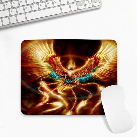 Fire Eagle Art Small Mousepad from ArtsNow.com Front