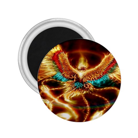 Fire Eagle Art 2.25  Magnet from ArtsNow.com Front