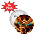 Fire Eagle Art 1.75  Button (10 pack) 