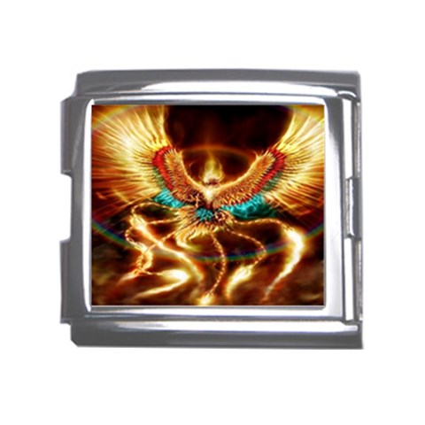 Fire Eagle Art Mega Link Italian Charm (18mm) from ArtsNow.com Front