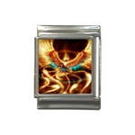 Fire Eagle Art Italian Charm (13mm)