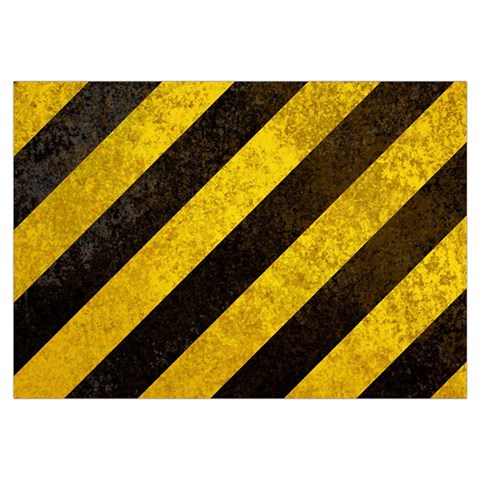 Black And Yellow Caution Samsung Galaxy Note 4 Case (White) from ArtsNow.com Front