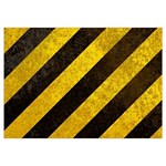 Black And Yellow Caution Samsung Galaxy Note 4 Case (White)