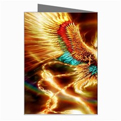 Fire Eagle Art Greeting Card from ArtsNow.com Right