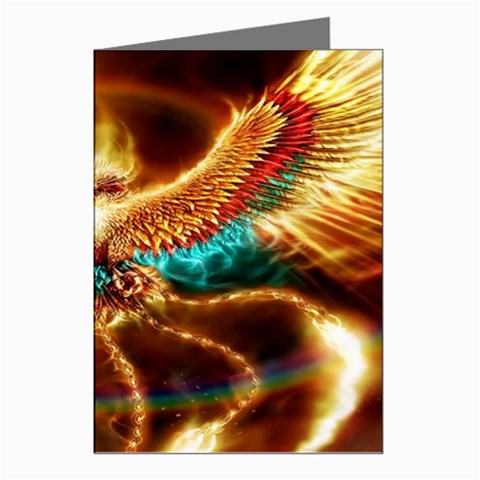 Fire Eagle Art Greeting Cards (Pkg of 8) from ArtsNow.com Left