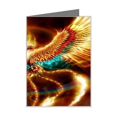 Fire Eagle Art Mini Greeting Card from ArtsNow.com Left