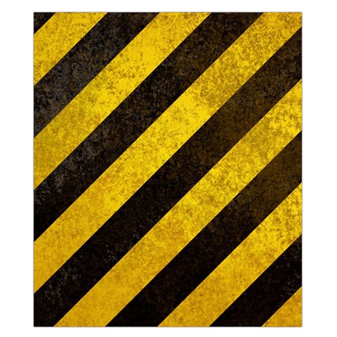 Black And Yellow Caution Duvet Cover (California King Size) from ArtsNow.com Duvet Quilt