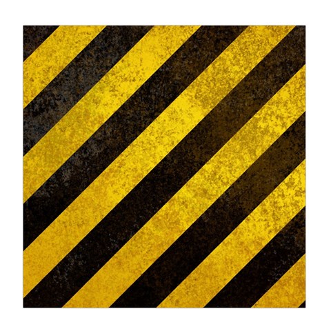 Black And Yellow Caution Duvet Cover Double Side (Queen Size) from ArtsNow.com Front