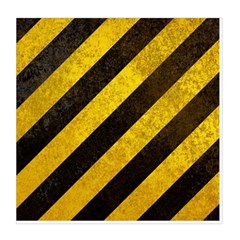 Black And Yellow Caution Duvet Cover Double Side (Queen Size) from ArtsNow.com Front