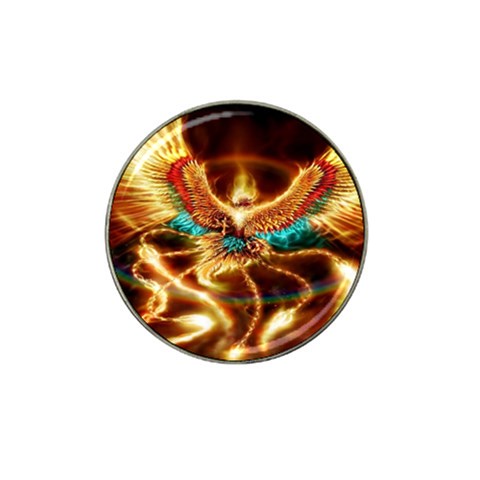 Fire Eagle Art Hat Clip Ball Marker from ArtsNow.com Front