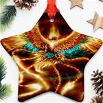 Fire Eagle Art Star Ornament (Two Sides)