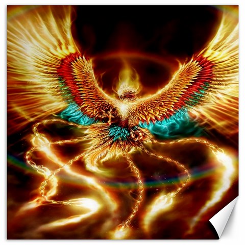 Fire Eagle Art Canvas 12  x 12  from ArtsNow.com 11.4 x11.56  Canvas - 1