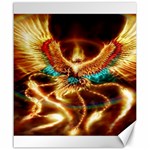 Fire Eagle Art Canvas 20  x 24 