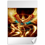 Fire Eagle Art Canvas 20  x 30 