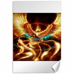 Fire Eagle Art Canvas 24  x 36 