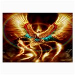 Fire Eagle Art Large Glasses Cloth