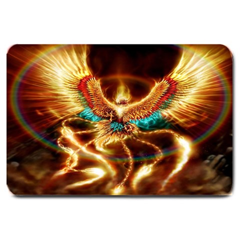 Fire Eagle Art Large Doormat from ArtsNow.com 30 x20  Door Mat