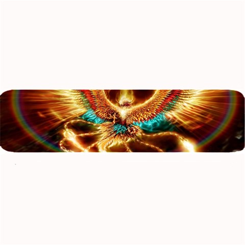 Fire Eagle Art Large Bar Mat from ArtsNow.com 32 x8.5  Bar Mat